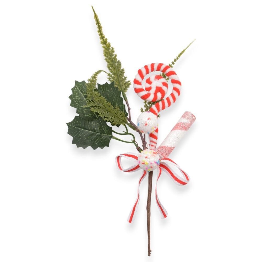 PICK CARAMELLE CANDY STYLE ROSSO CM.25